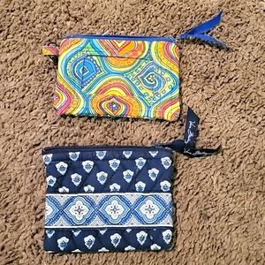 2 Vera Bradley coin purses